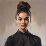 "Descubre la Elegancia Despreocupada: El Encanto del Moño Despeinado en Peluquería"