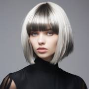 Rompe la rutina: descubre el elegante mundo del corte de pelo angular y asimétrico