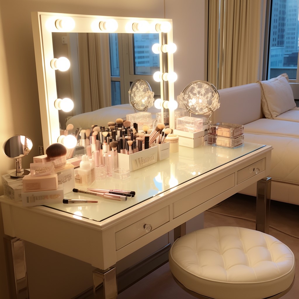 Cómo organizar tu tocador de maquillaje