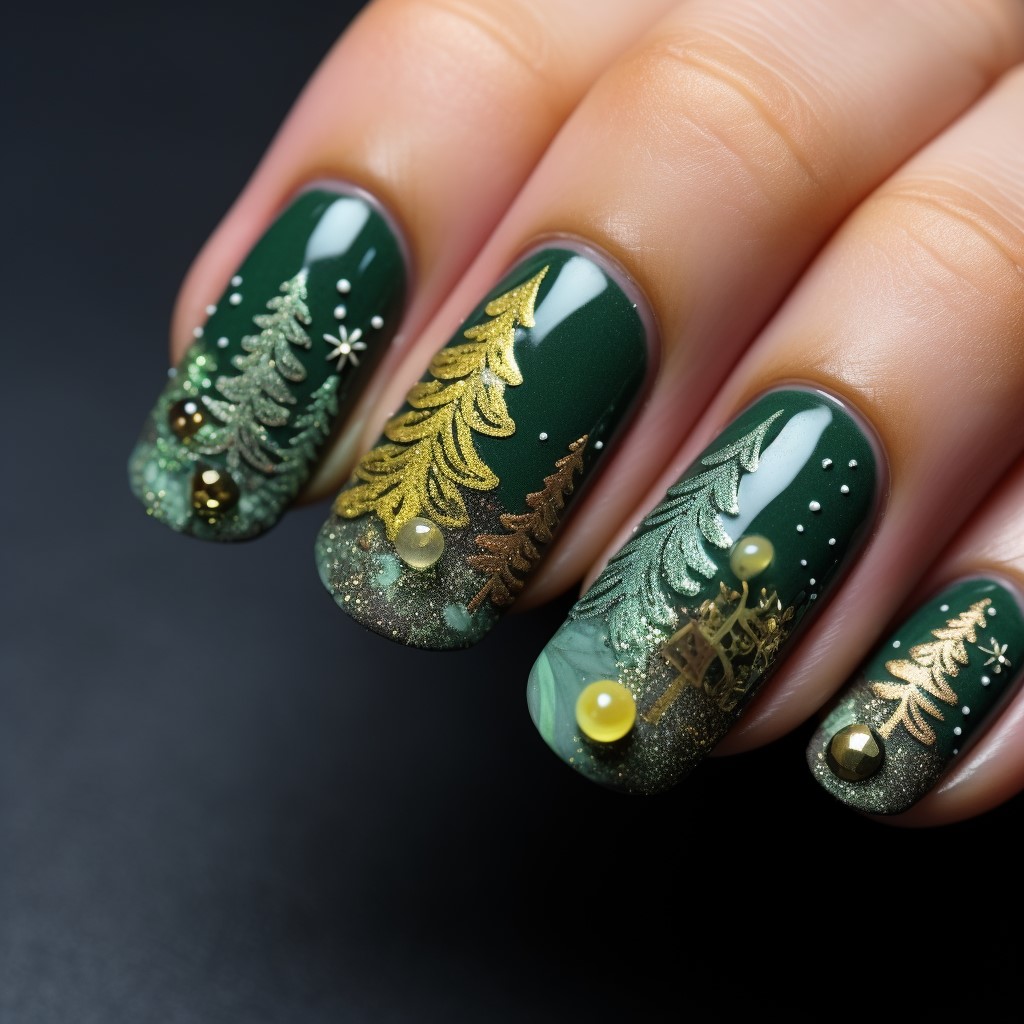 Uñas Para Navidad: ideas para brillar esta temporada