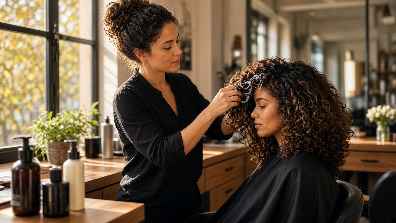 Cabello rizado en otoño 2026: cómo definir los rizos con la humedad de septiembre y qué pedir en la peluquería