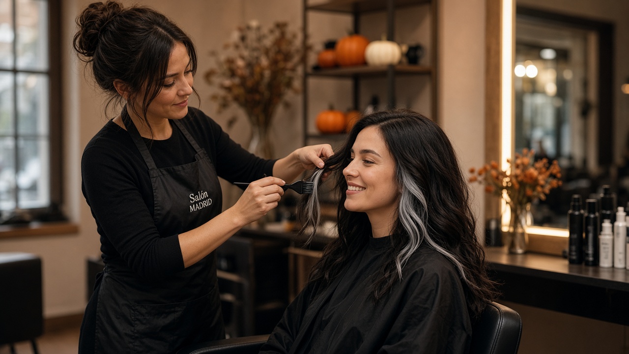 Halloween 2026 en la peluquería: peinados de salón, color temporal y qué reservar antes del 31 de octubre