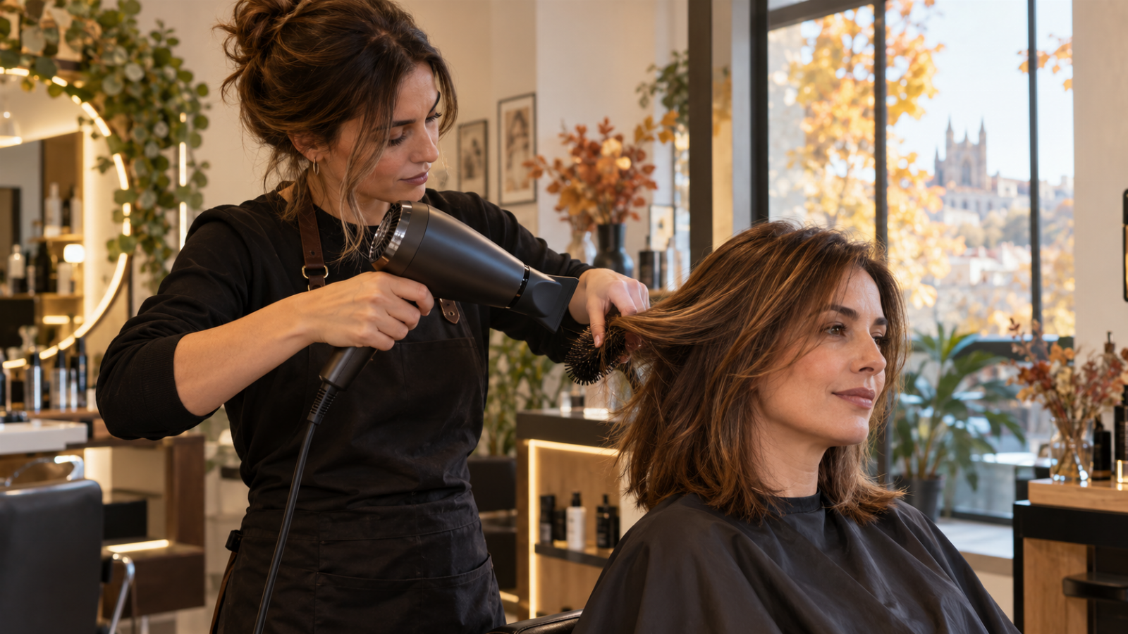 Cómo secar el pelo en otoño sin castigarlo: secador, difusor y temperatura según tu cabello