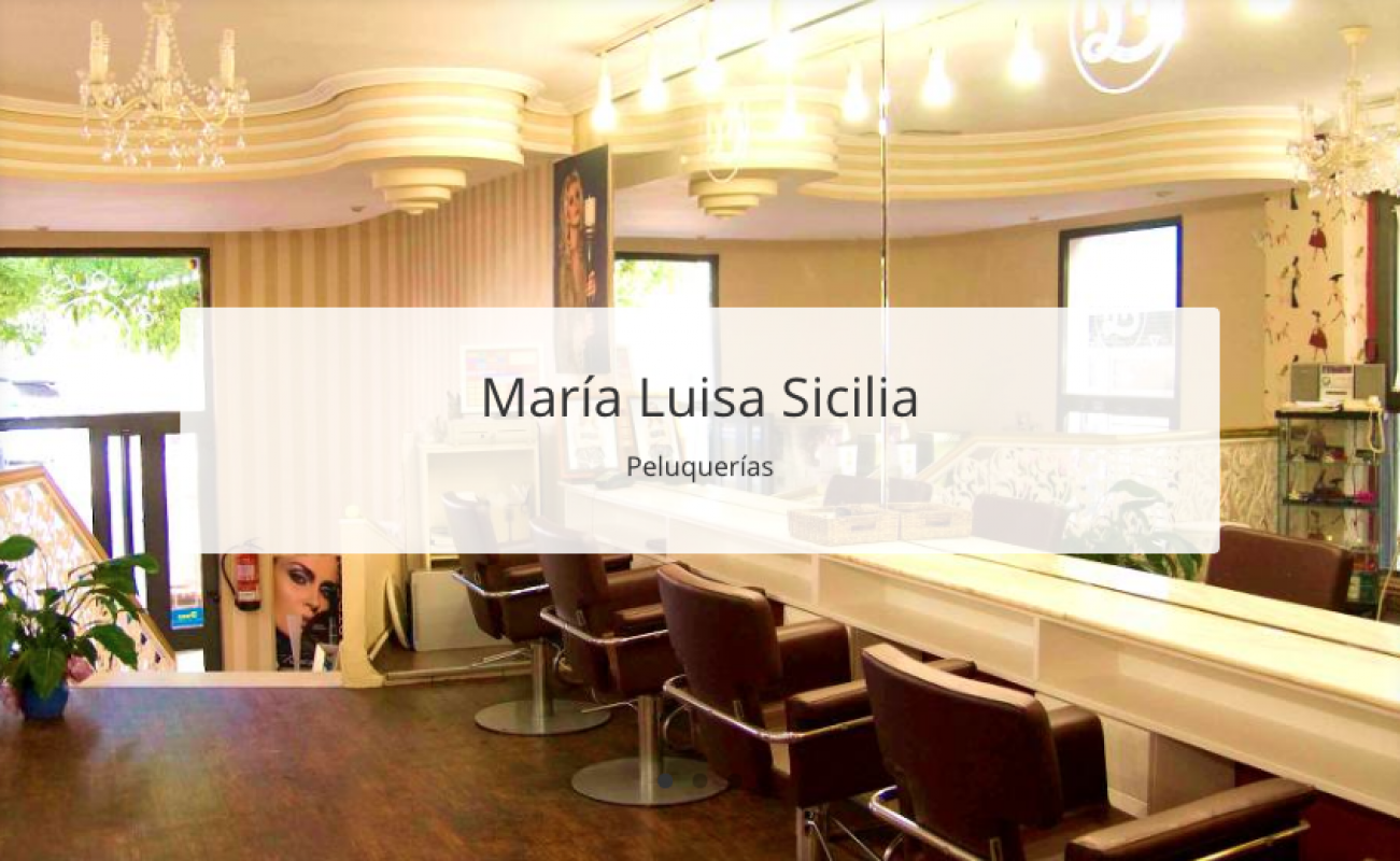 Peluquerías María Luisa Sicilia
