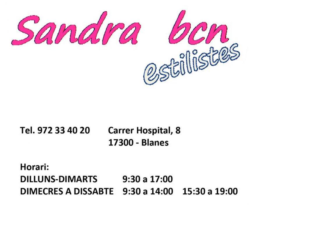 Peluquería Sandra BCN estilistes